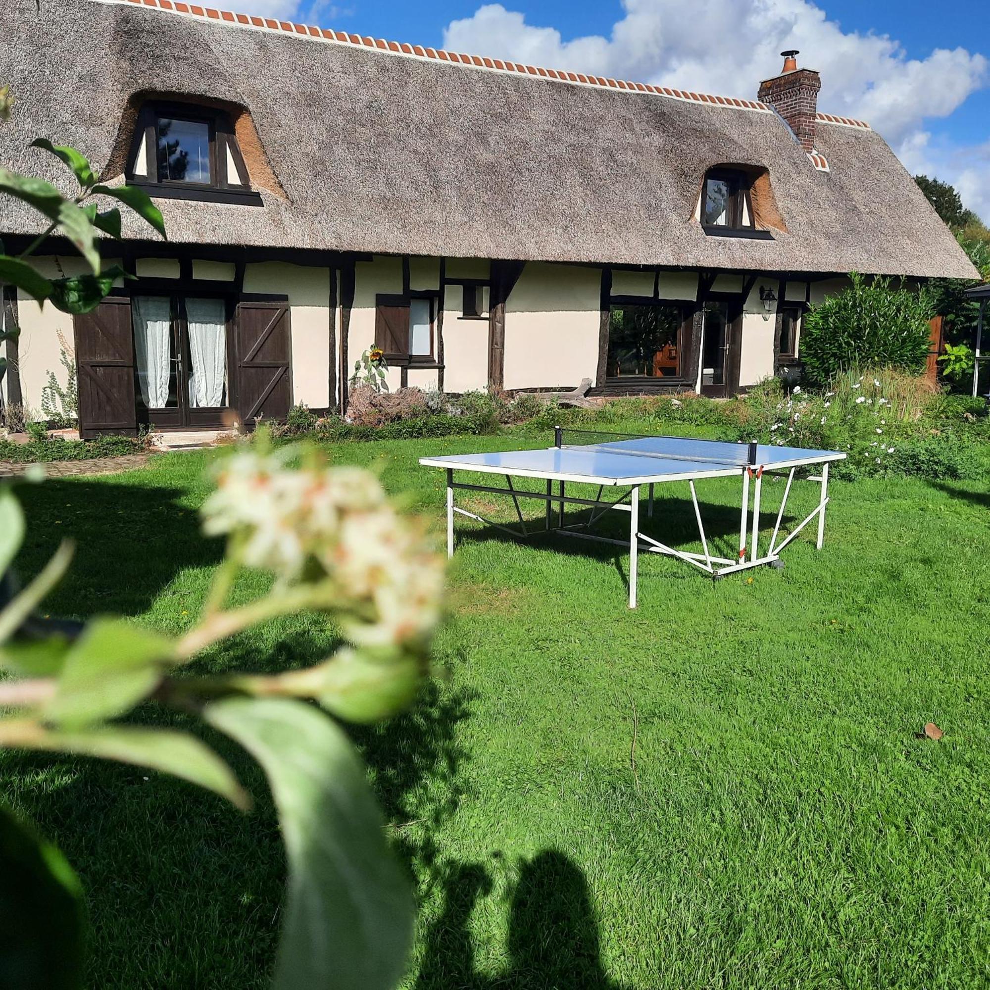 Les 2 Chaumieres Avec Piscine Villa Epinay Exterior photo